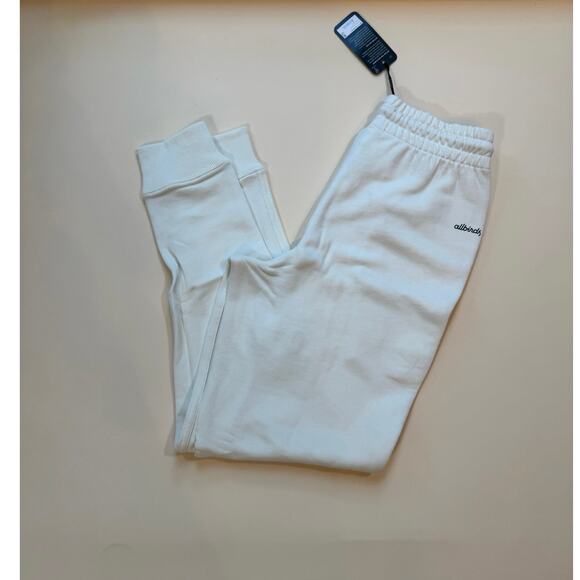 Allbirds Men’s R&R Sweatpants | Natural White | NWT | Sz S | Retail $98 - Picture 4 of 7